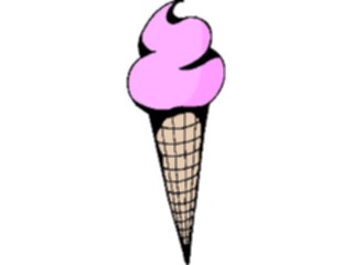 Sticker Custom Preview Image #061652 Food Drink Desserts Ice Cream Cone41