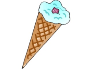 Sticker Custom Preview Image #061666 Food Drink Desserts Ice Cream Cone55