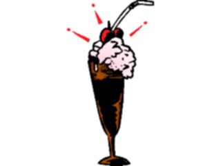 Sticker Custom Preview Image #061681 Food Drink Desserts Ice Cream Soda2
