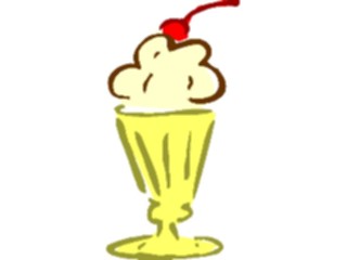 Sticker Custom Preview Image #061695 Food Drink Desserts Ice Cream Sundae08