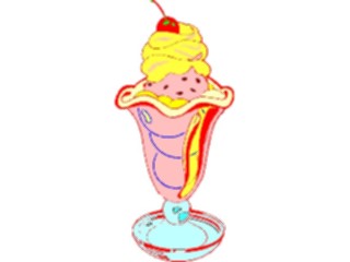 Sticker Custom Preview Image #061698 Food Drink Desserts Ice Cream Sundae11
