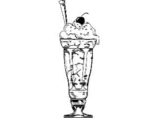 Sticker Custom Preview Image #061704 Food Drink Desserts Ice Cream Sundae17