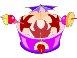 Sticker Custom Preview Image #061709 Food Drink Desserts Ice Cream Sundae22