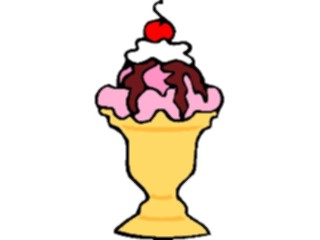 Sticker Custom Preview Image #061714 Food Drink Desserts Ice Cream Sundae27