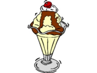 Sticker Custom Preview Image #061715 Food Drink Desserts Ice Cream Sundae28