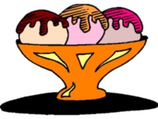 Sticker Custom Preview Image #061717 Food Drink Desserts Ice Cream Sundae30