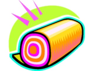 Sticker Custom Preview Image #061722 Food Drink Desserts Jelly Roll