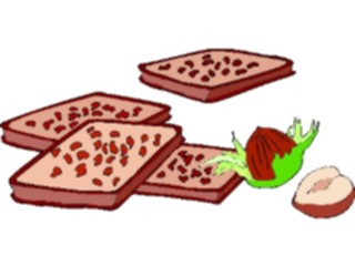 Sticker Custom Preview Image #061725 Food Drink Desserts Nut Cookie