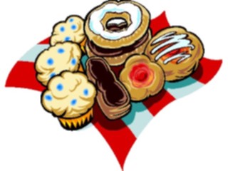 Sticker Custom Preview Image #061726 Food Drink Desserts Pastries1