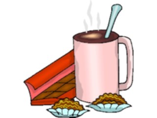 Sticker Custom Preview Image #061735 Food Drink Desserts Pastries Coffee