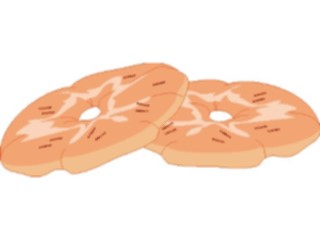 Sticker Custom Preview Image #061736 Food Drink Desserts Pastry1
