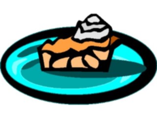 Sticker Custom Preview Image #061773 Food Drink Desserts Pie Slice Apple