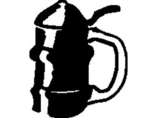 Sticker Custom Preview Image #061812 Food Drink Dinner Service Beer Mug04