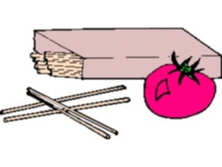 Sticker Custom Preview Image #061853 Food Drink Dinner Service Chopsticks2