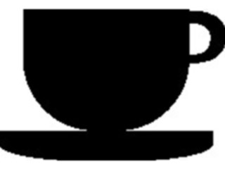 Sticker Custom Preview Image #061866 Food Drink Dinner Service Cup Coffee04