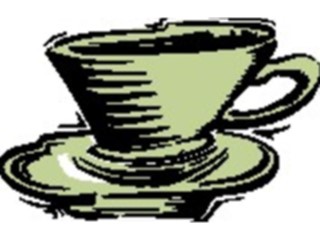 Sticker Custom Preview Image #061872 Food Drink Dinner Service Cup Coffee10