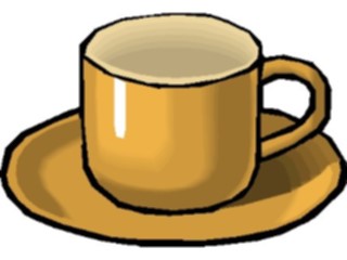 Sticker Custom Preview Image #061880 Food Drink Dinner Service Cup Saucer4