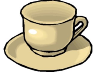Sticker Custom Preview Image #061881 Food Drink Dinner Service Cup Saucer5