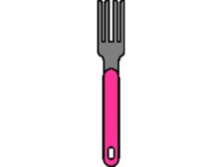 Sticker Custom Preview Image #061893 Food Drink Dinner Service Fork01
