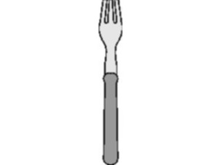 Sticker Custom Preview Image #061900 Food Drink Dinner Service Fork08
