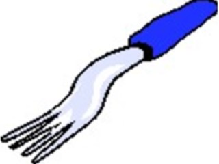 Sticker Custom Preview Image #061907 Food Drink Dinner Service Fork15
