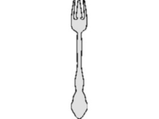 Sticker Custom Preview Image #061917 Food Drink Dinner Service Fork Serving1