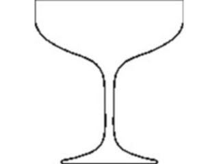 Sticker Custom Preview Image #061954 Food Drink Dinner Service Glass Margarita1
