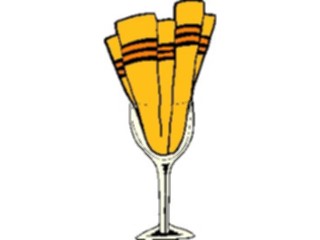 Sticker Custom Preview Image #061963 Food Drink Dinner Service Glass Napkin
