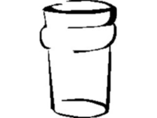 Sticker Custom Preview Image #061968 Food Drink Dinner Service Glass Tumbler5