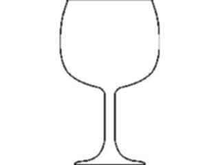 Sticker Custom Preview Image #061975 Food Drink Dinner Service Glass Wine04