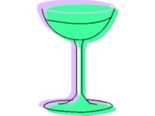 Sticker Custom Preview Image #061990 Food Drink Dinner Service Glass Wine19