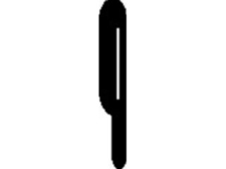 Sticker Custom Preview Image #062018 Food Drink Dinner Service Knife06