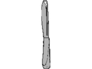 Sticker Custom Preview Image #062024 Food Drink Dinner Service Knife12