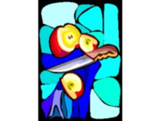 Sticker Custom Preview Image #062031 Food Drink Dinner Service Knife19