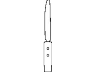 Sticker Custom Preview Image #062035 Food Drink Dinner Service Knife Serving