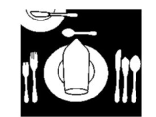Sticker Custom Preview Image #062088 Food Drink Dinner Service Place Setting11