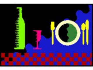 Sticker Custom Preview Image #062098 Food Drink Dinner Service Place Setting21