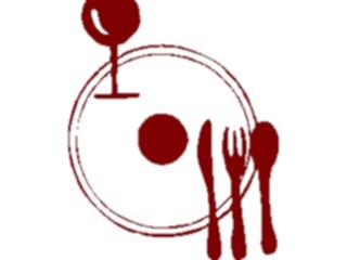 Sticker Custom Preview Image #062099 Food Drink Dinner Service Place Setting22