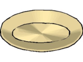 Sticker Custom Preview Image #062129 Food Drink Dinner Service Plate11