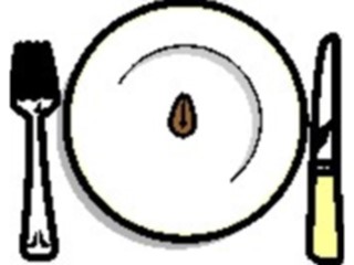 Sticker Custom Preview Image #062134 Food Drink Dinner Service Plate Diet