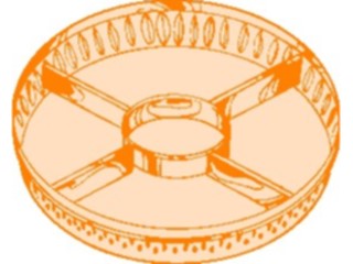 Sticker Custom Preview Image #062156 Food Drink Dinner Service Serving Tray7