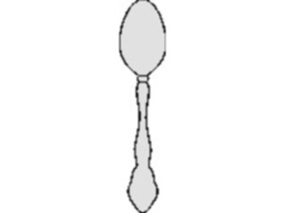 Sticker Custom Preview Image #062168 Food Drink Dinner Service Spoon07