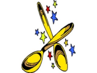Sticker Custom Preview Image #062191 Food Drink Dinner Service Spoons1