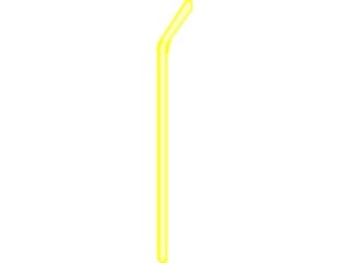 Sticker Custom Preview Image #062195 Food Drink Dinner Service Straw1