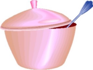 Sticker Custom Preview Image #062198 Food Drink Dinner Service Sugar Bowl2