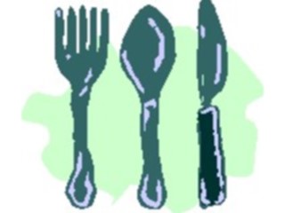 Sticker Custom Preview Image #062218 Food Drink Dinner Service Utensils5