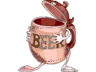 Sticker Custom Preview Image #062332 Food Drink Drinks Alcoholic Beer Stein