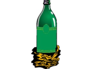 Sticker Custom Preview Image #062345 Food Drink Drinks Alcoholic Champagne Bottle06