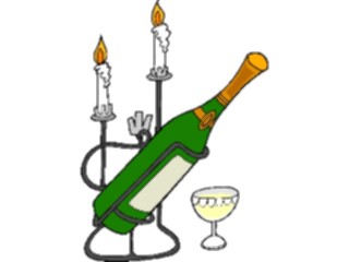 Sticker Custom Preview Image #062358 Food Drink Drinks Alcoholic Champagneby Candlelight2