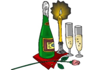 Sticker Custom Preview Image #062359 Food Drink Drinks Alcoholic Champagneby Candlelight3